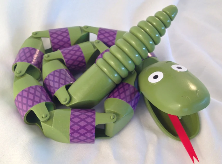 Coiled and ready to strike!