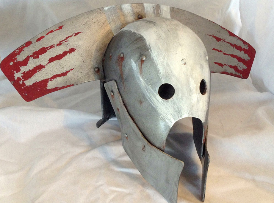 The final helmet.