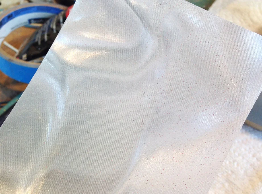 Randy was also nice enough to include plastic diffusion material so no “hot spots’ would be projected onto the brain.