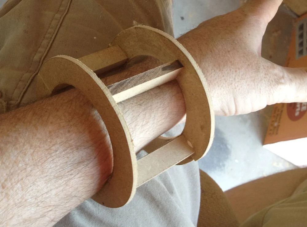 My math worked out and the prototype was, indeed, wearable.