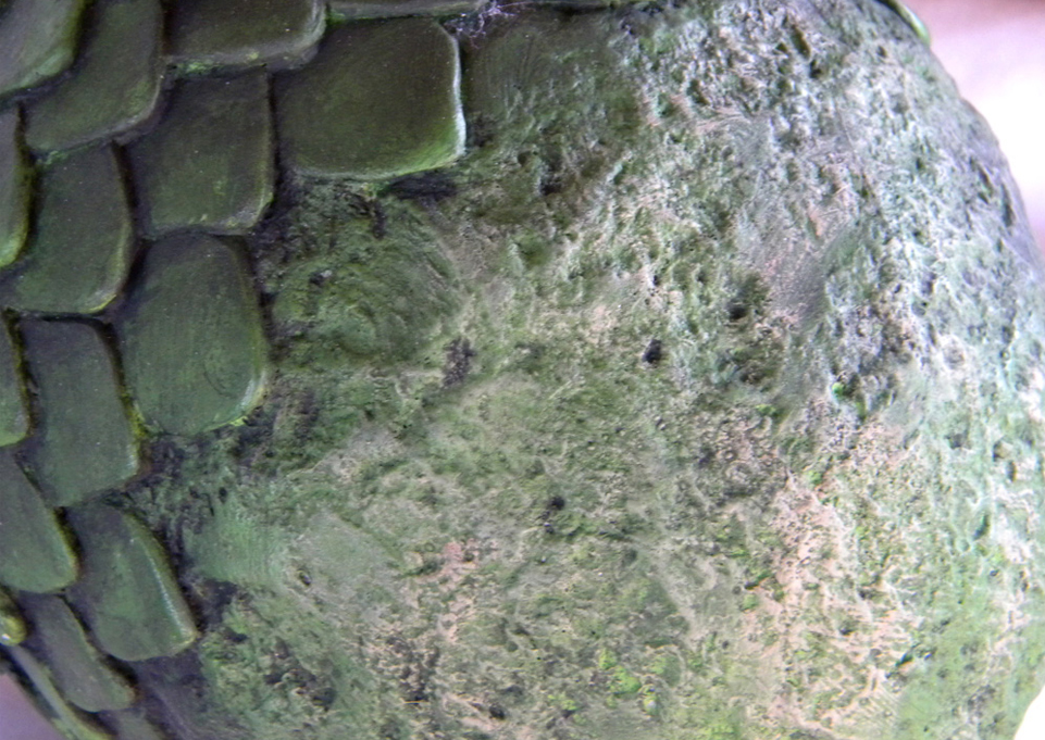 Detail of the stone texture.