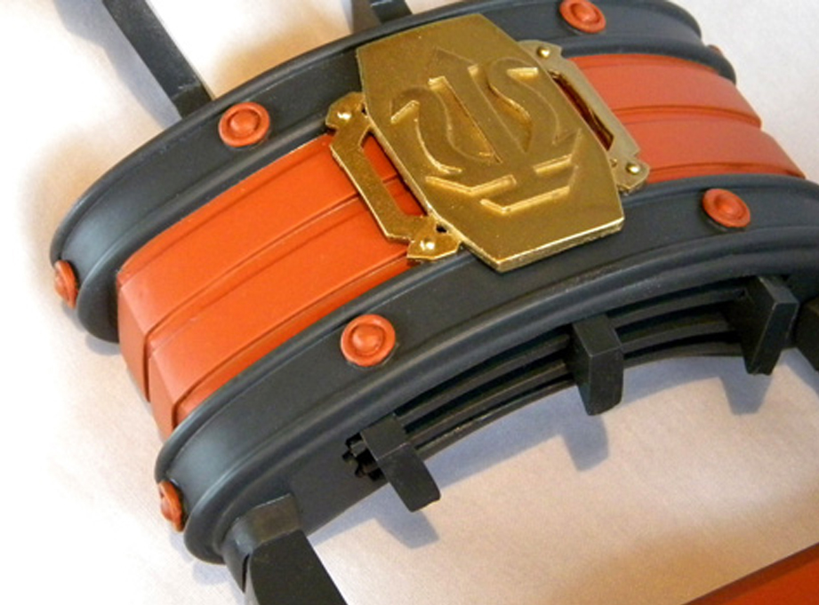 Detail of the blade box.