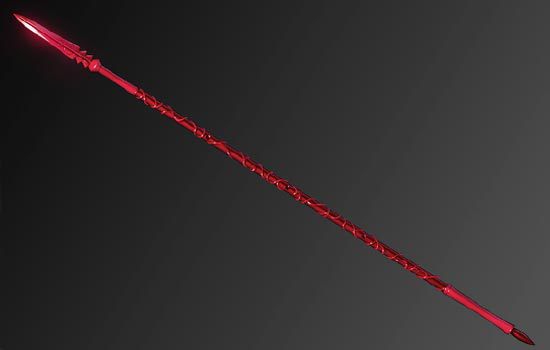 I was commissioned to build Gáe Bulg, Lancer’s spear from the anime Fate/Stay Night.