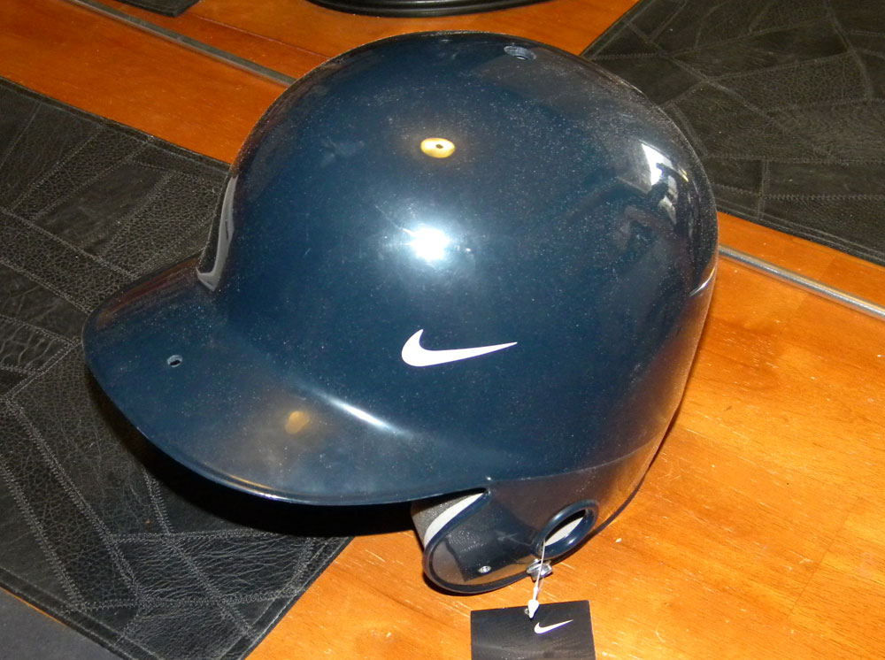  I started with a client supplied batting helmet so we knew it would fit the them. 