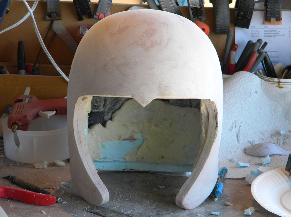  Additional Bondo rounded out the form. 
