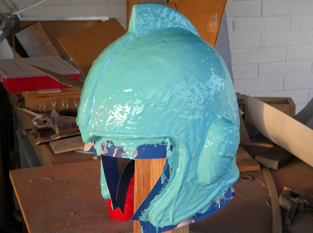 I applied a thinned coating of Smooth-On MoldMax Stroke to capture the surface details.