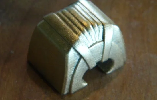 The completed pommel for Rekki Maru.