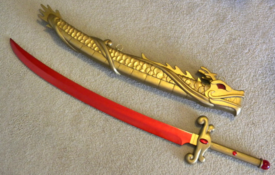  The final sword and scabbard! 