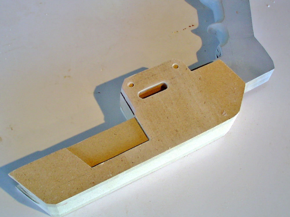  The shroud was constructed from 1/4″ MDF. 