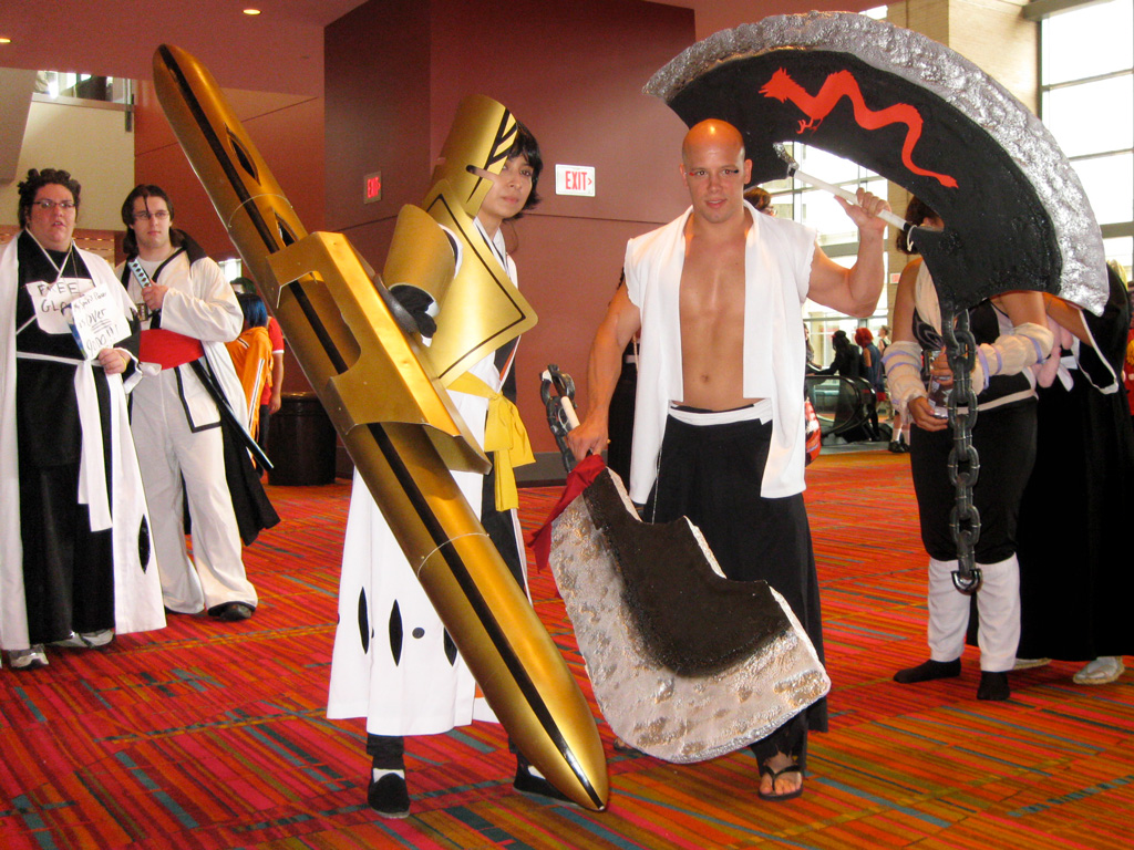  The client with her bankai at ConnectiCon 2010. 