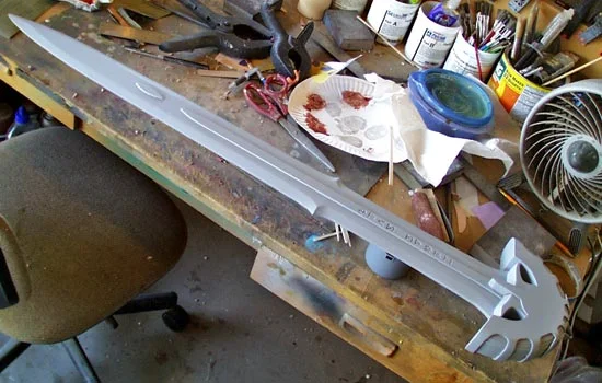 A quick coat of primer to see progress.