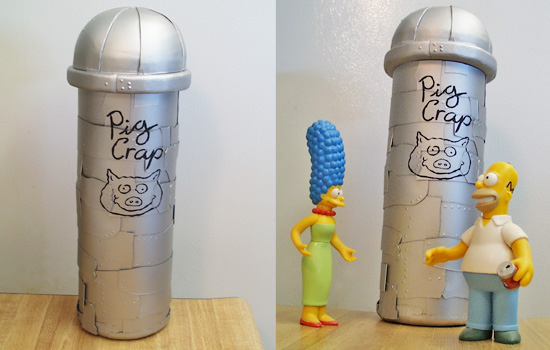  The final model with Homer and Marge. 