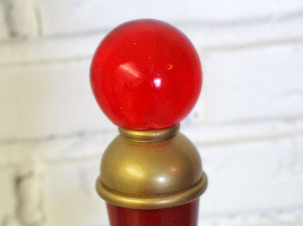  The pommel was a cast resin 2″ sphere. 