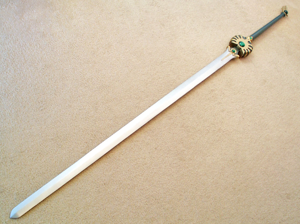  The whole sword. It measures 7 ft in total length! 