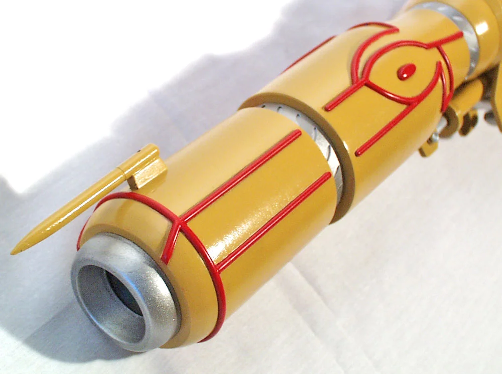 Detail of the barrel.