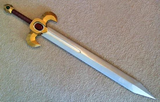 The final painted sword
