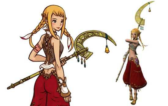  Penelo is one of the playable characters in the video game Final Fantasy XII. I was commissioned to create her magical staff. 