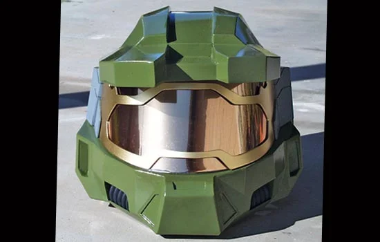 The final painted helmet.