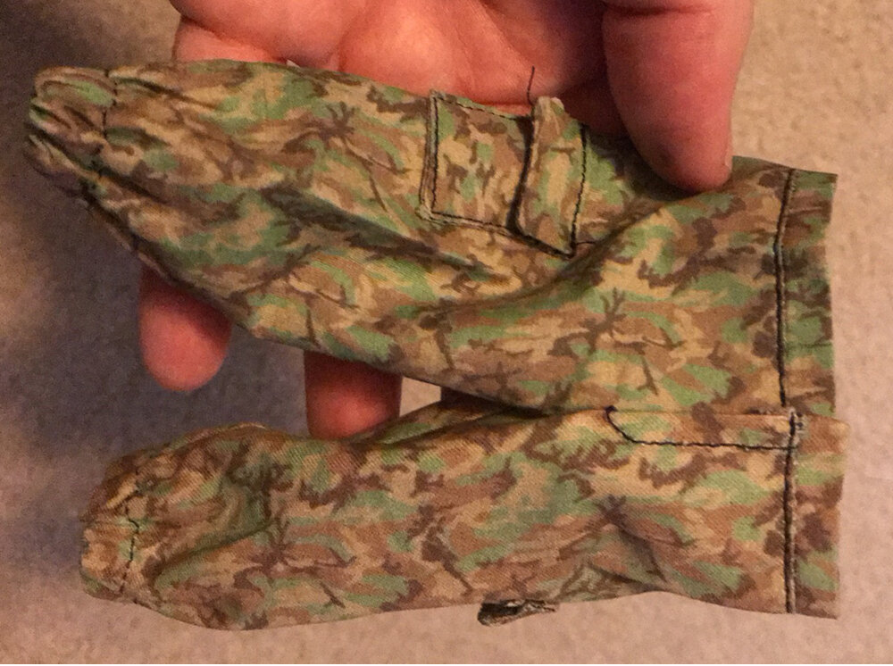  Prototype Camo pants finally arrived!. I was able to locate the EXACT pattern that Carl uses and had fabric printed. 