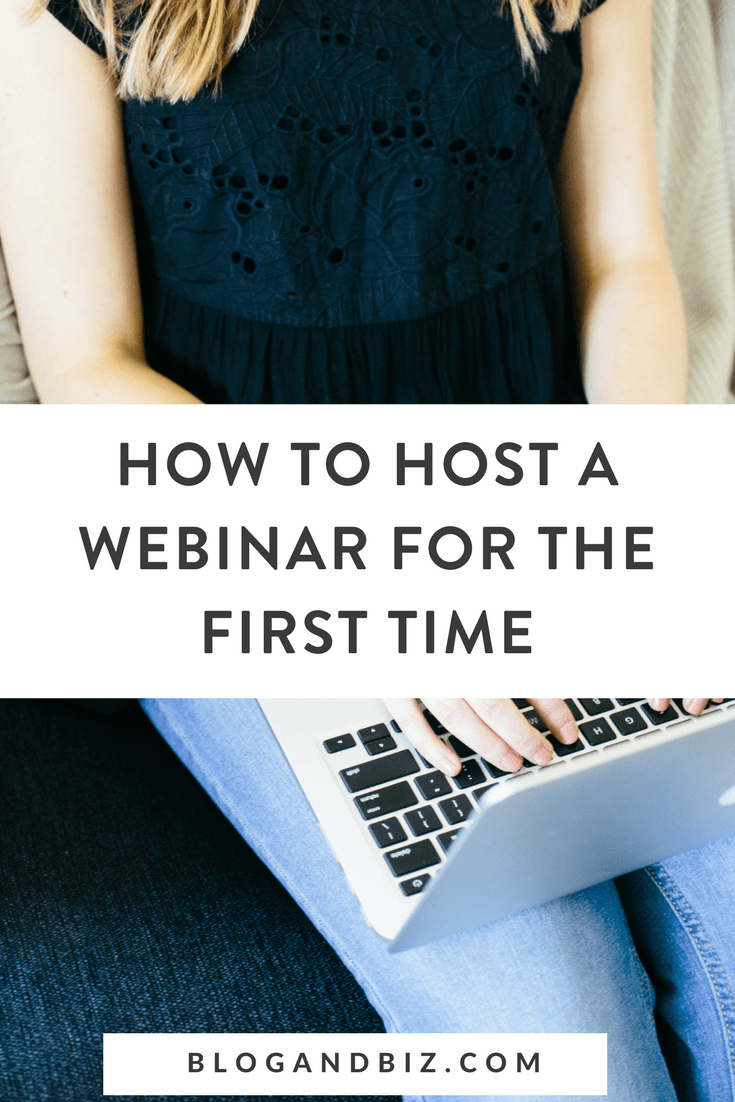 How to Host a Webinar For the First Time! Learn how to set up a webinar and how to do a webinar! These are great blog tips! #blogandbiz, #blogging, #blogtips, #webinar