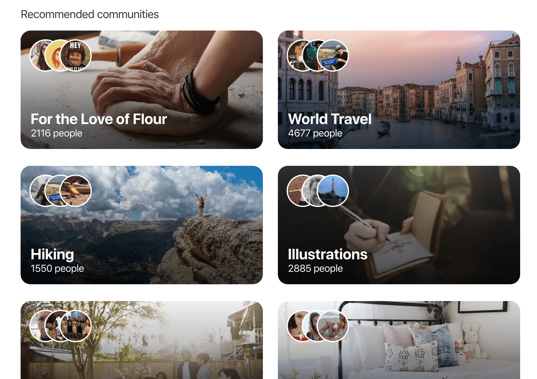 what is a pinterest community