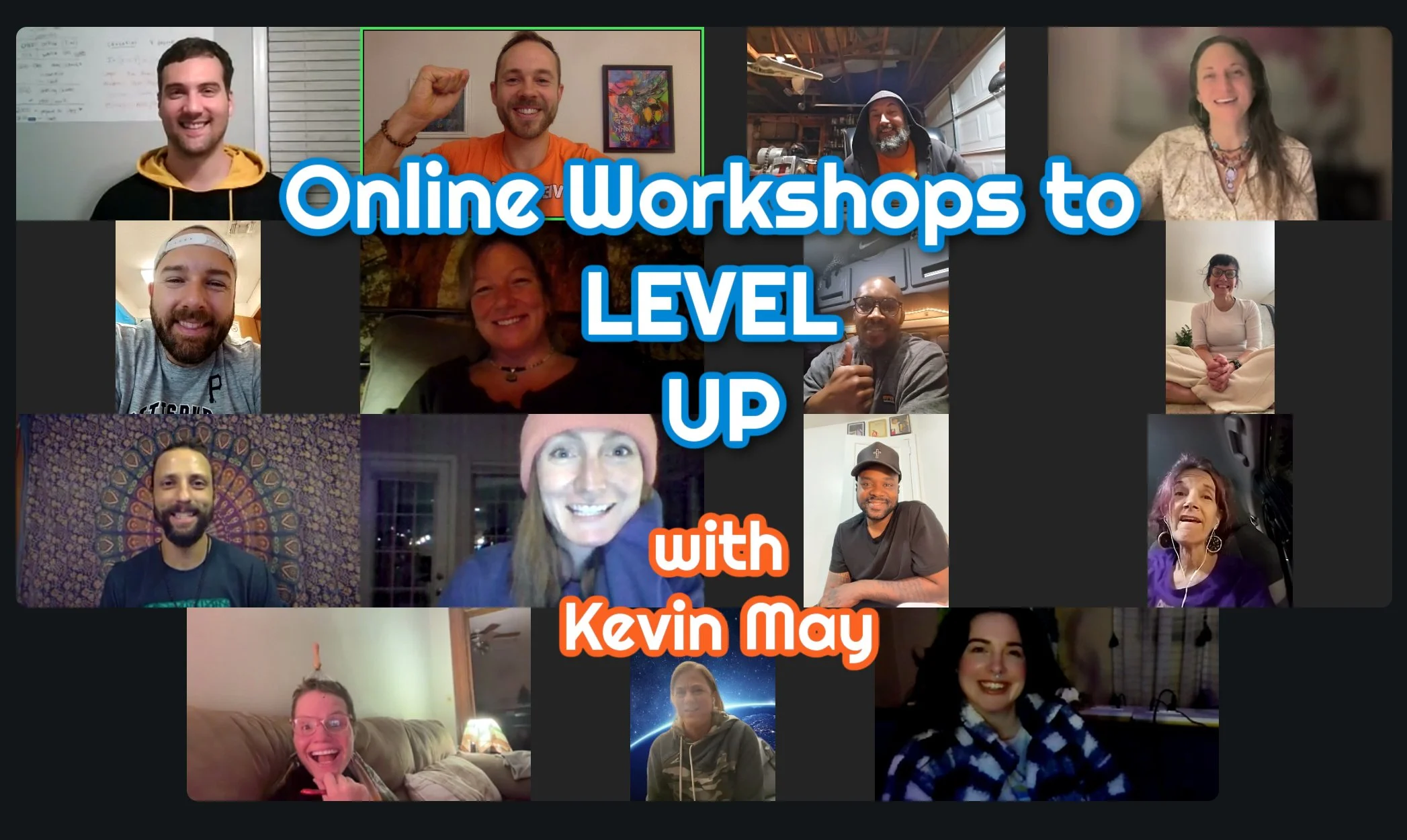 Online Workshops to LEVEL-UP 