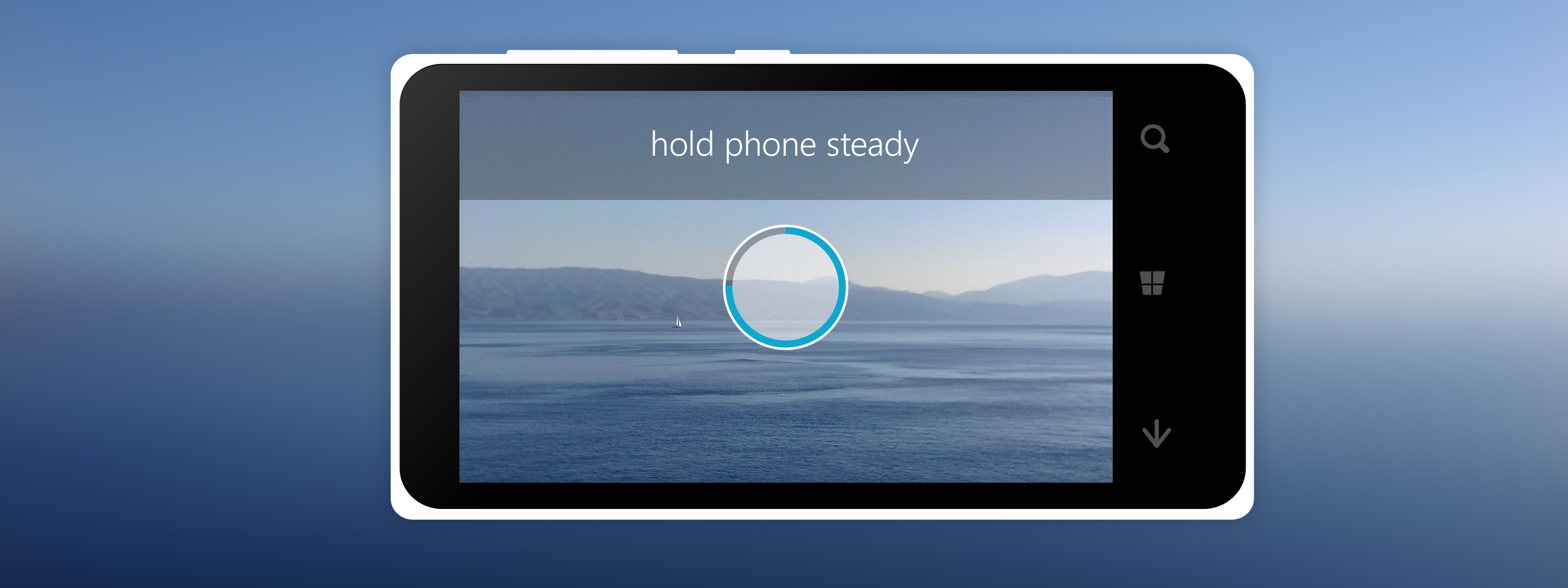 An exploration in motion design to help people take great panoramic pictures.