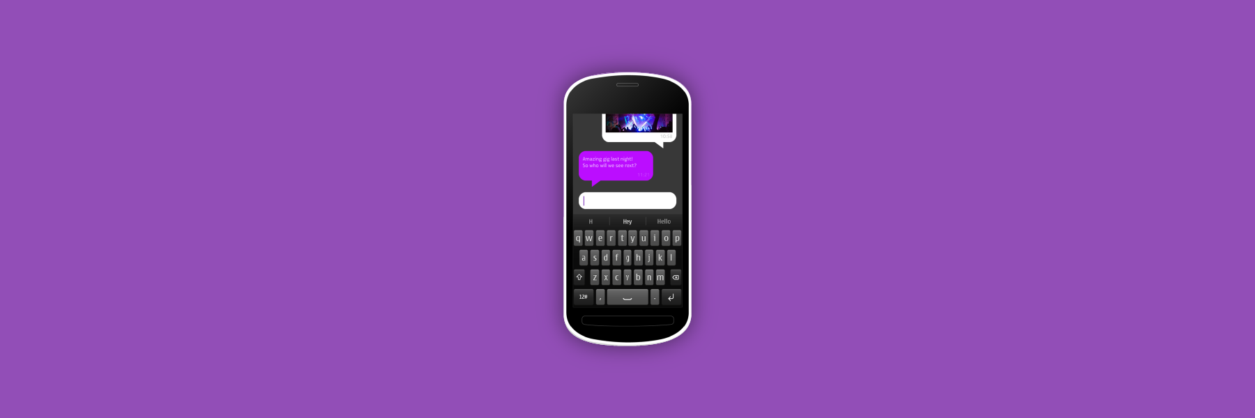  The first touchscreen keyboards for Nokia smartphones. 
