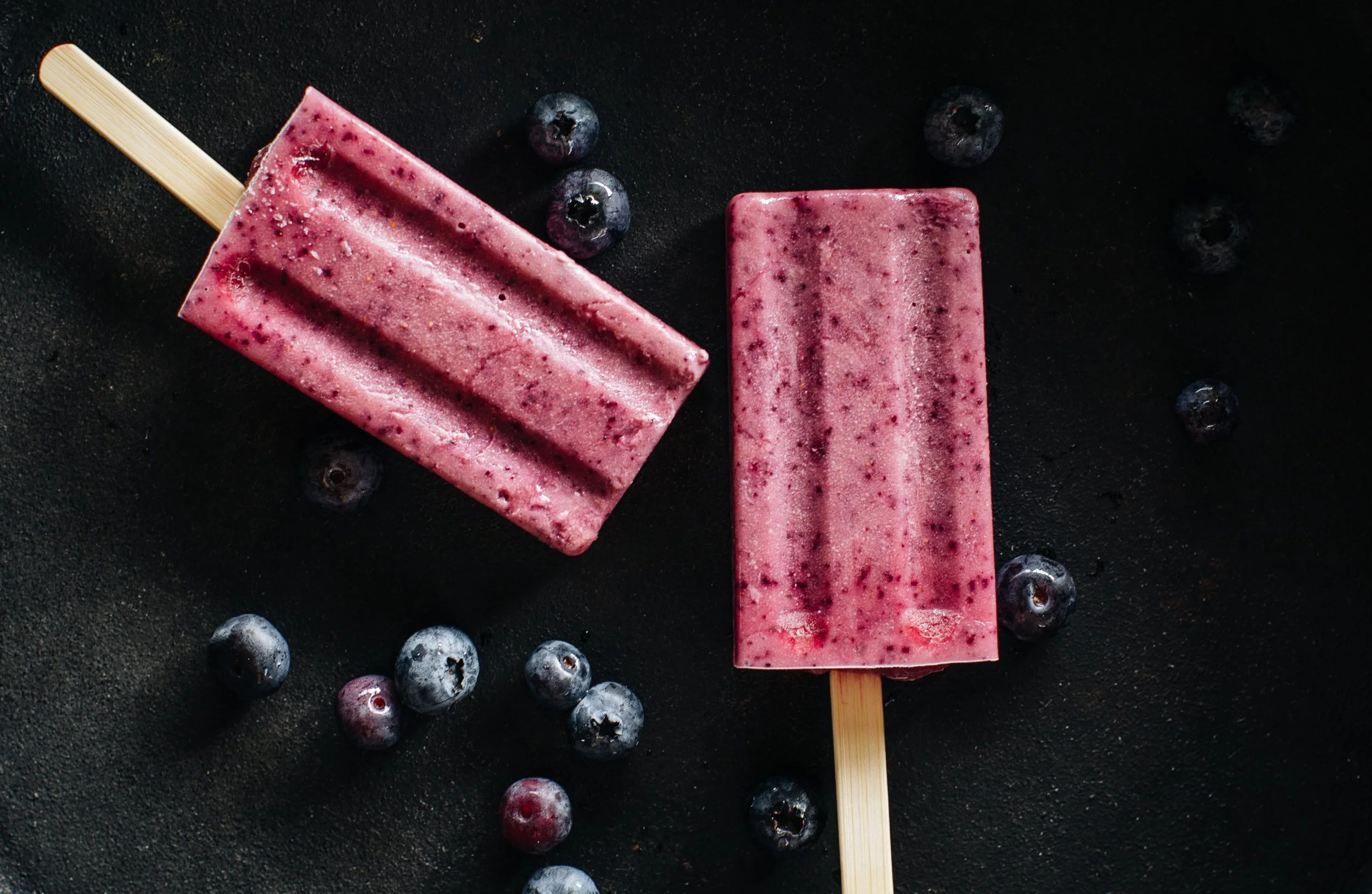 Summer Berry Yogurt Pops