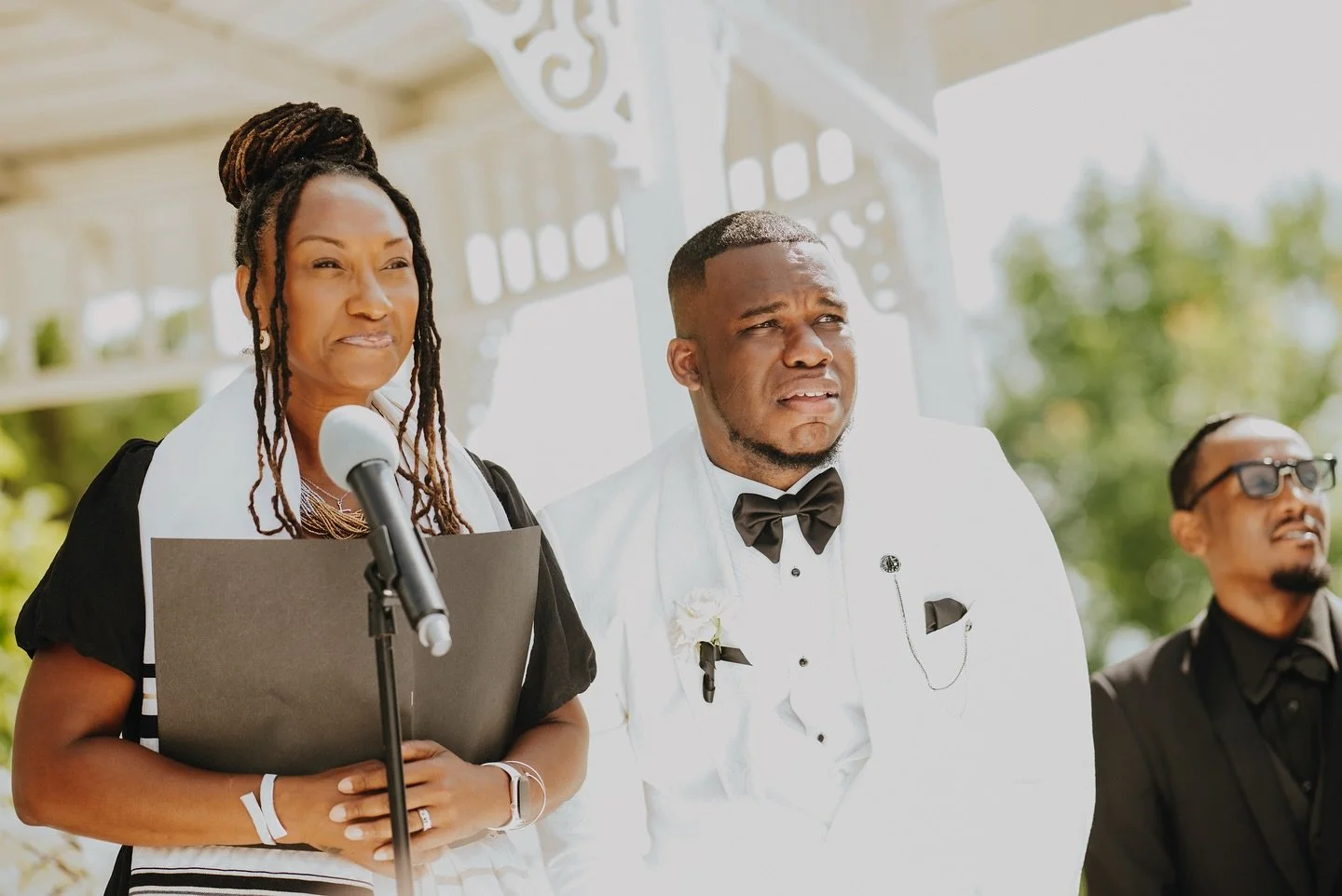 The first look every bride dreams of 🥹🥹
I think we all felt a sense of WOW when @lataramichelle_ made her entrance. 
ALL of the planning comes down to this moment right here. The first time seeing each other… taking it all in, surrounded by