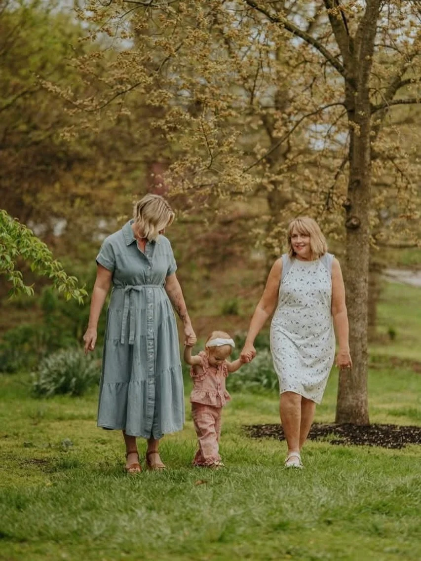 We love the multiple generations in one photo! These moments are SO special. Have you thought about booking your session in the spring yet? Our books are OPEN! #linkinbio #jessicawigginsphotography #spring #momandme