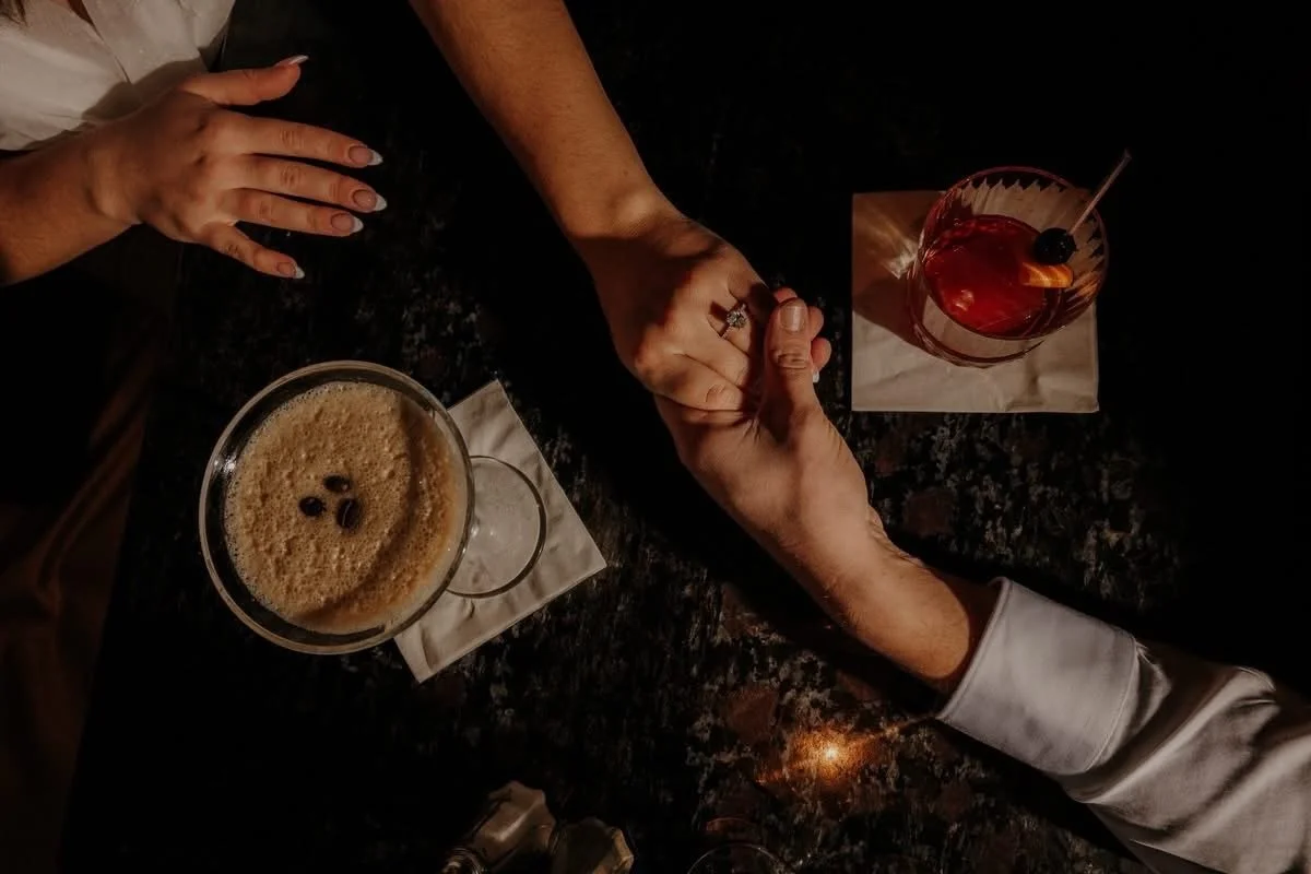 The VIBES for this engagement session were amazing! #photography #engagement #ring #marriage #jessicawigginsphotography