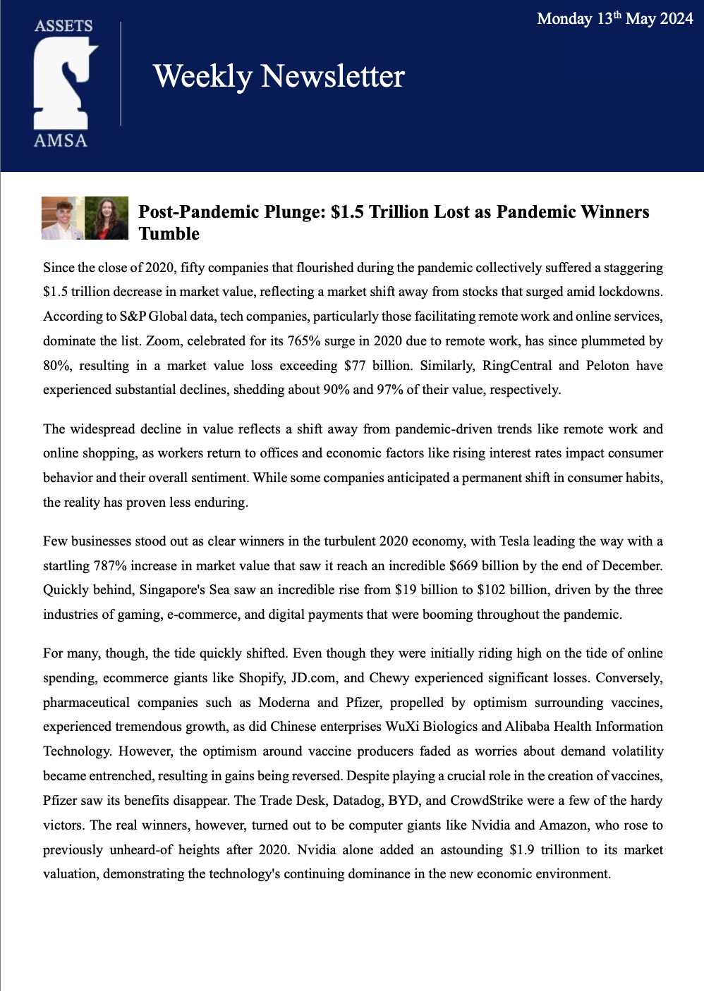 AMSA Newsletter #5