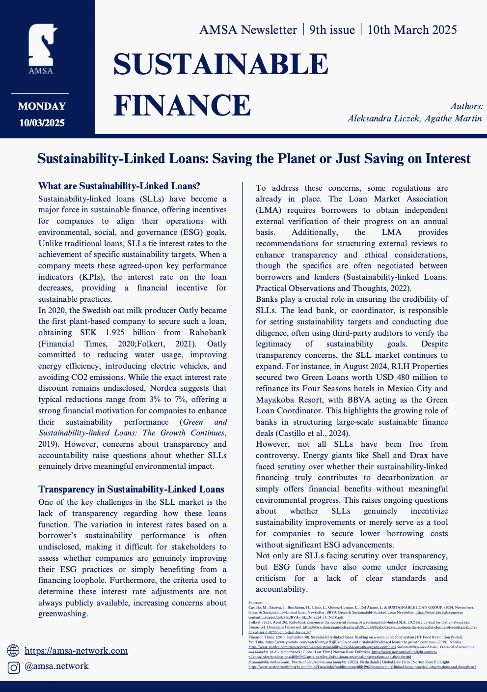 AMSA Newsletter #14