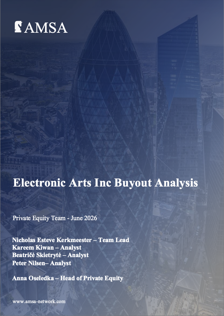 Electronic Arts Inc Buyout Analysis