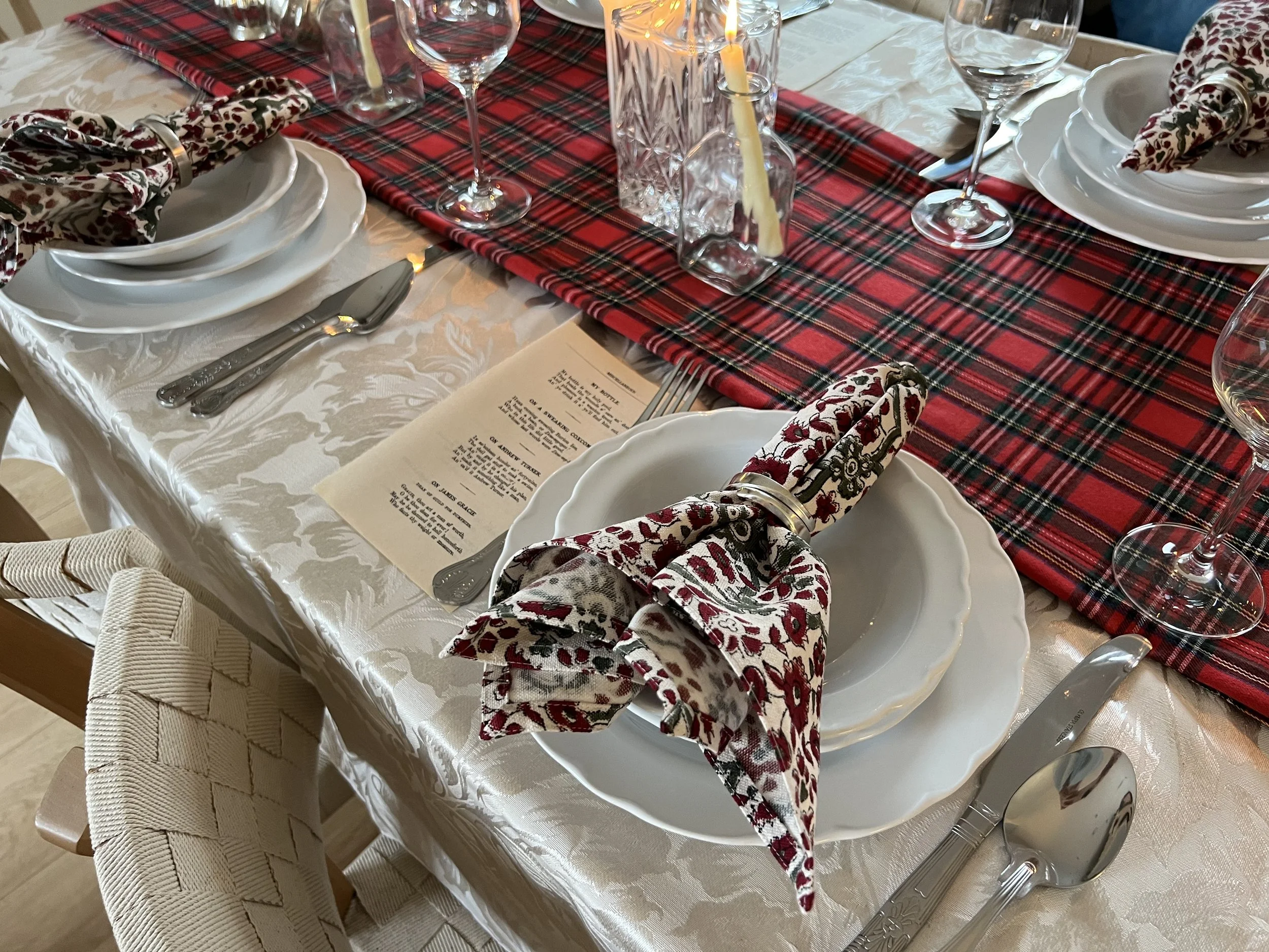 A Scottish Inspired Tablescape