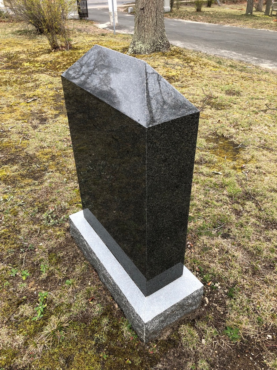 black granite monuments
