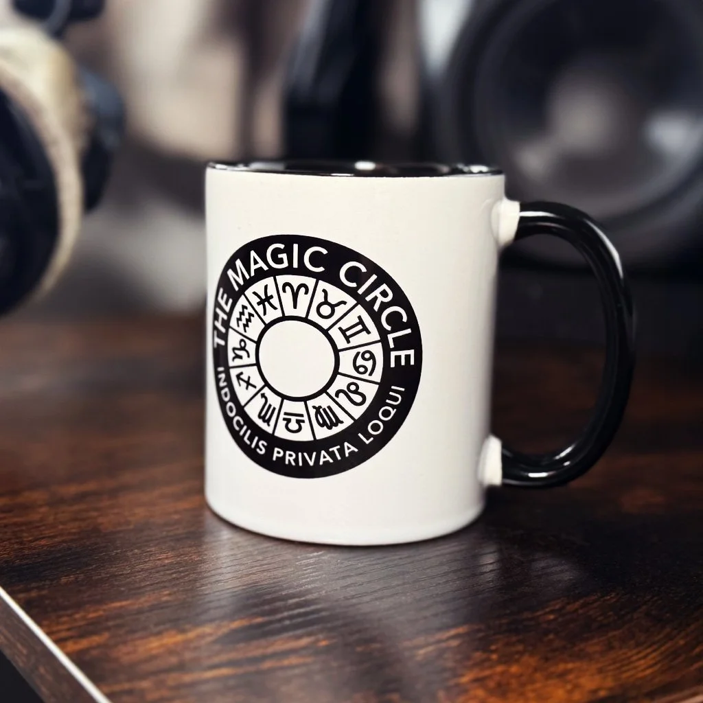 Rabbit_hat_black&White_MAGICCIRCLEmug_desk_25.jpeg
