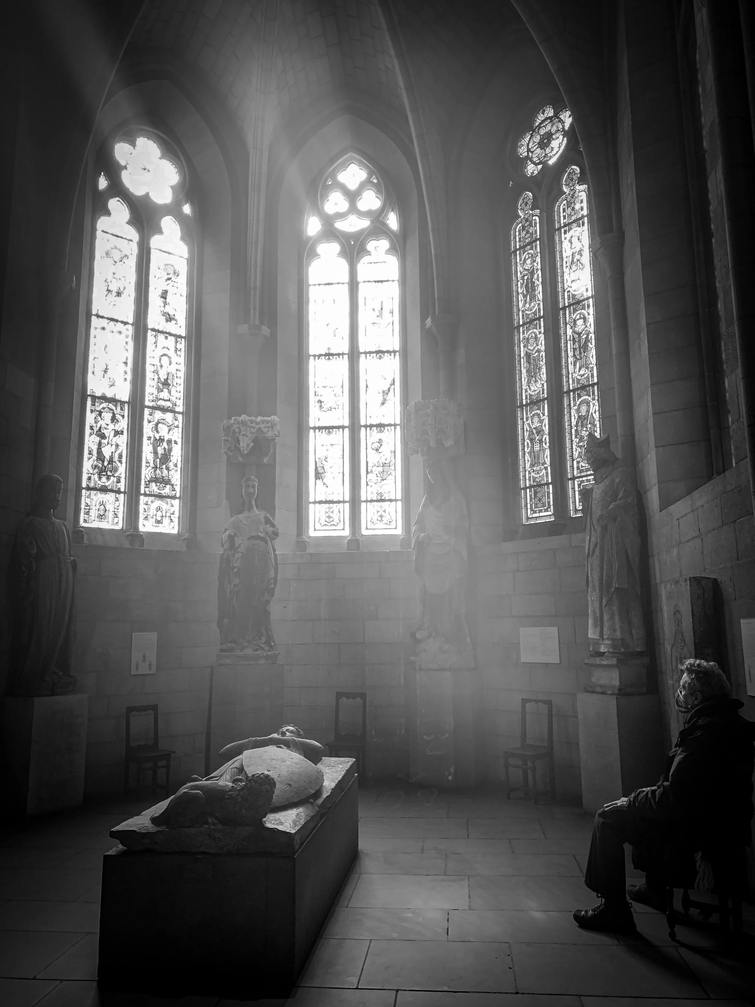 Right - The Met Cloisters