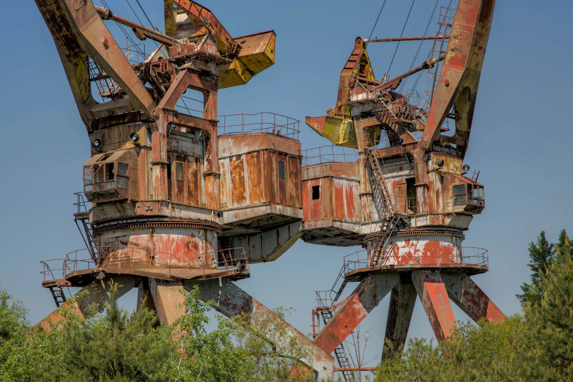 Pripyat Port Cranes — Philip Grossman