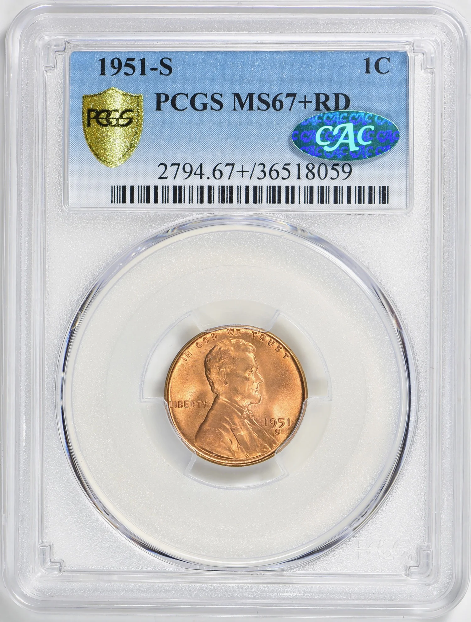 1951-S 36518059 Obverse MS67+RD CAC.jpg