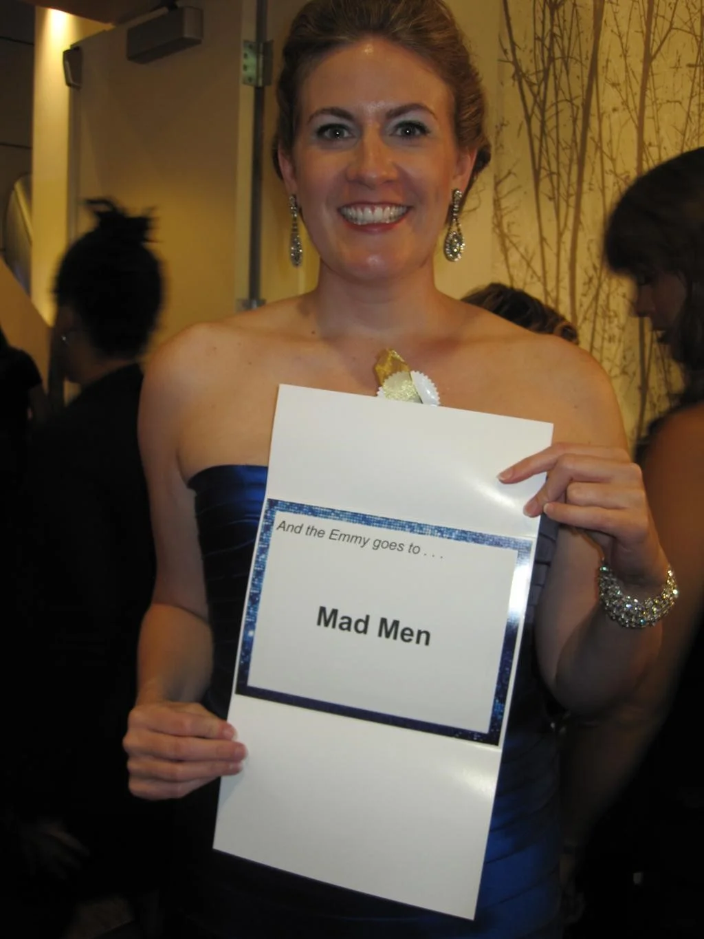 Marcy at Mad Men's Season 4 Emmy Awards in 2011