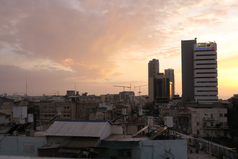 Tel Aviv sunset 