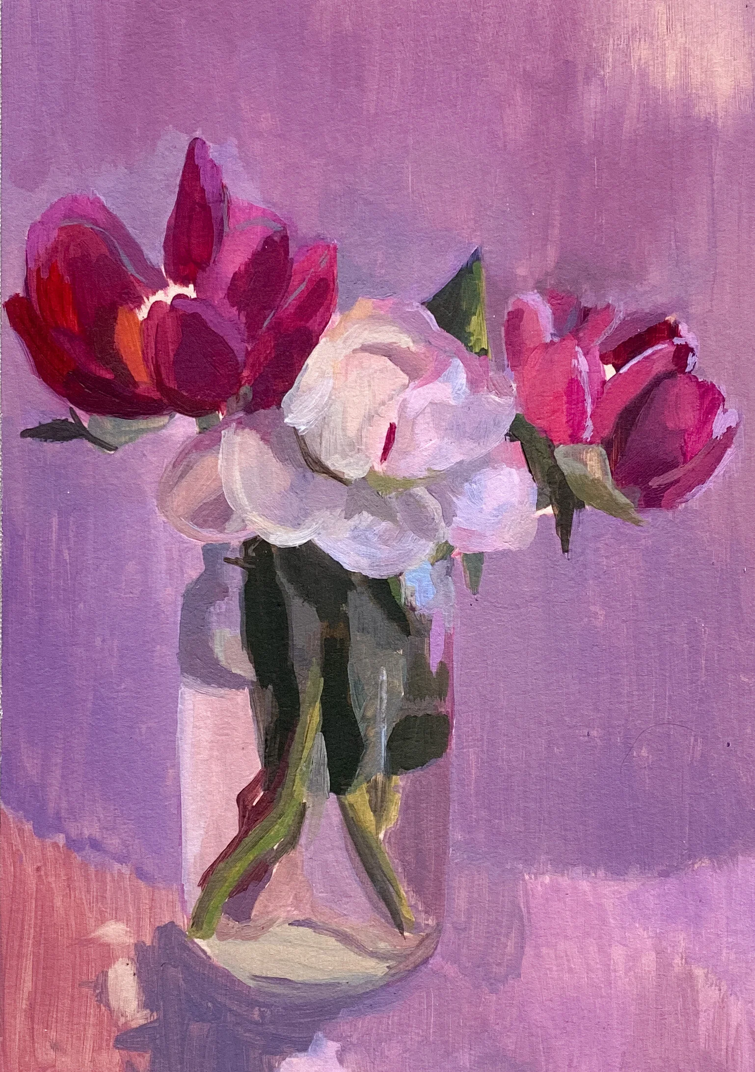 Peony VI giclée print