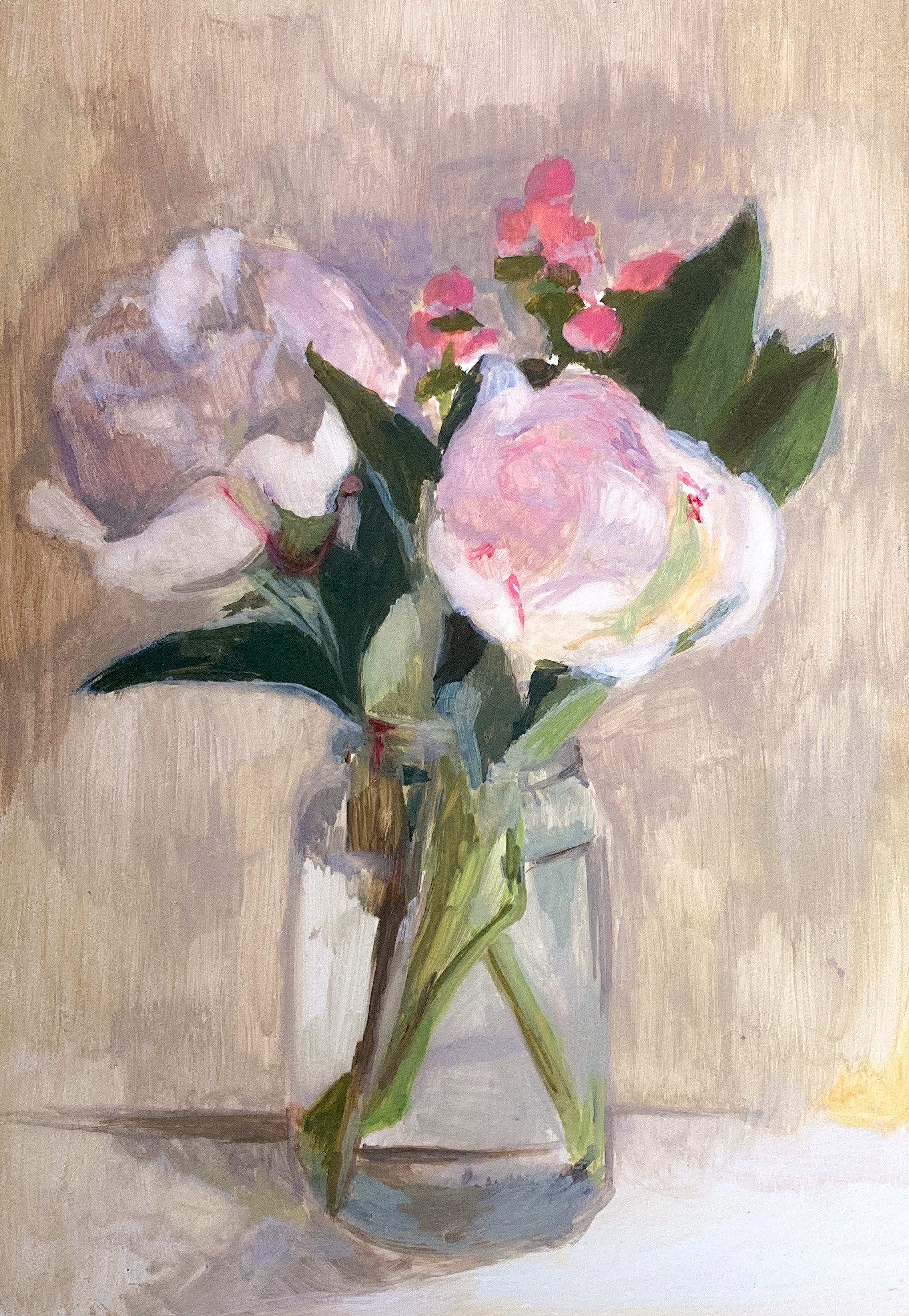 Peony I giclée print