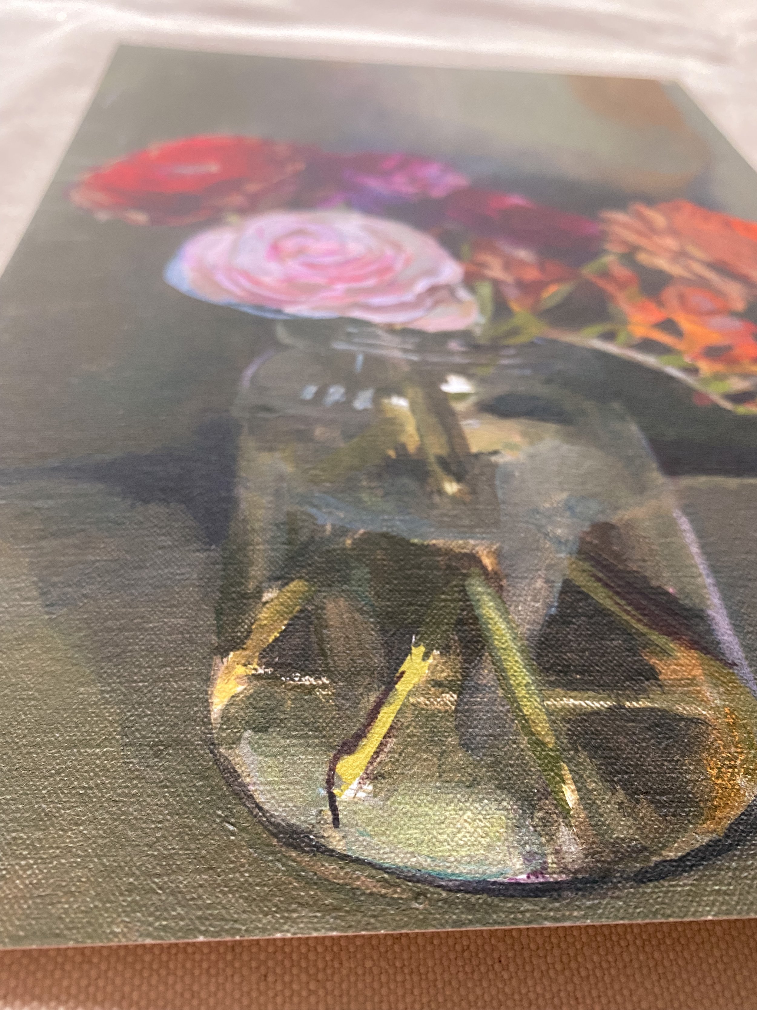 Ranunculus flower fine art giclée print for gallery wall.