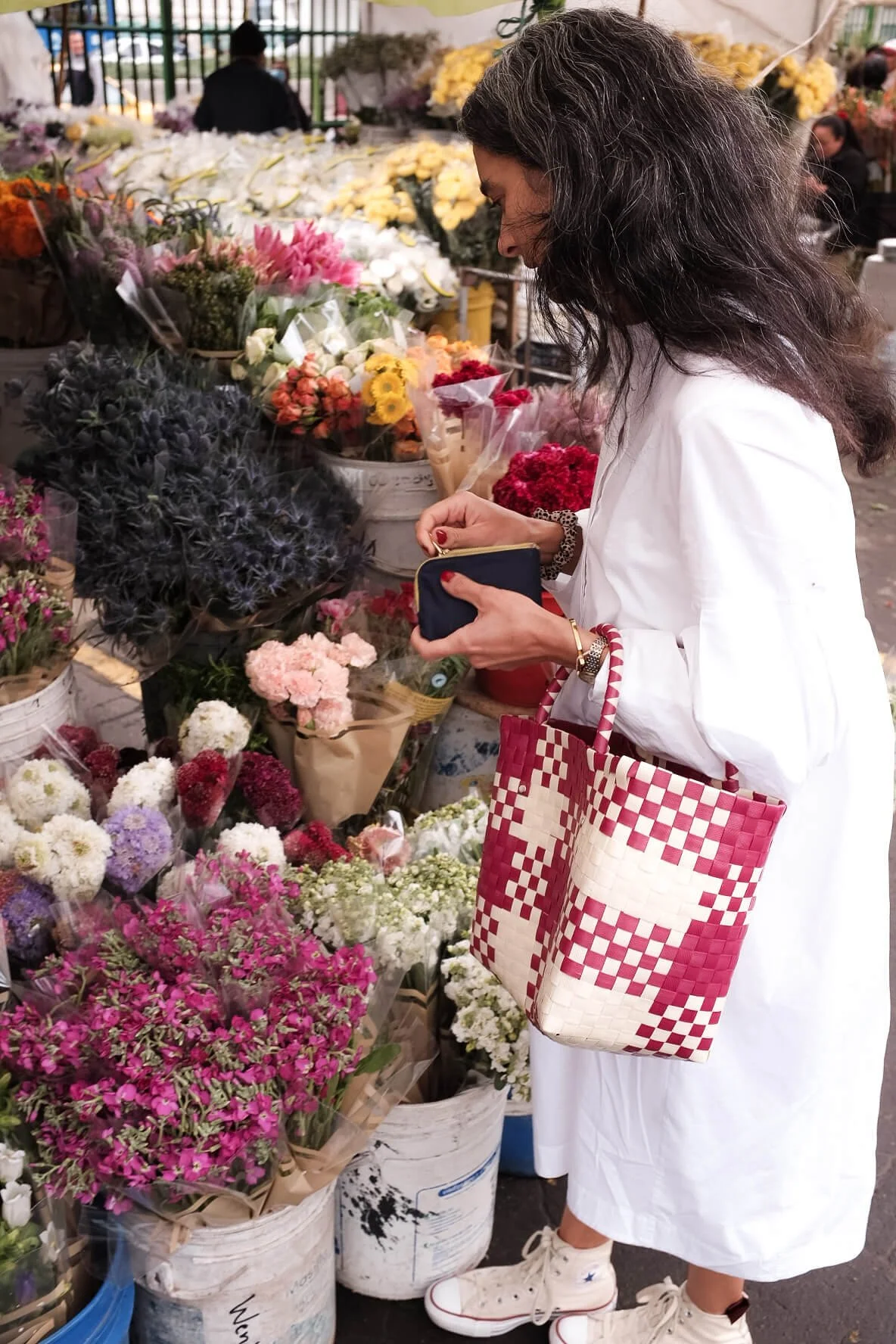 Freny Green Artist | Travel | Blog | Colombia | Bogota | Paloquemao | Flower market 