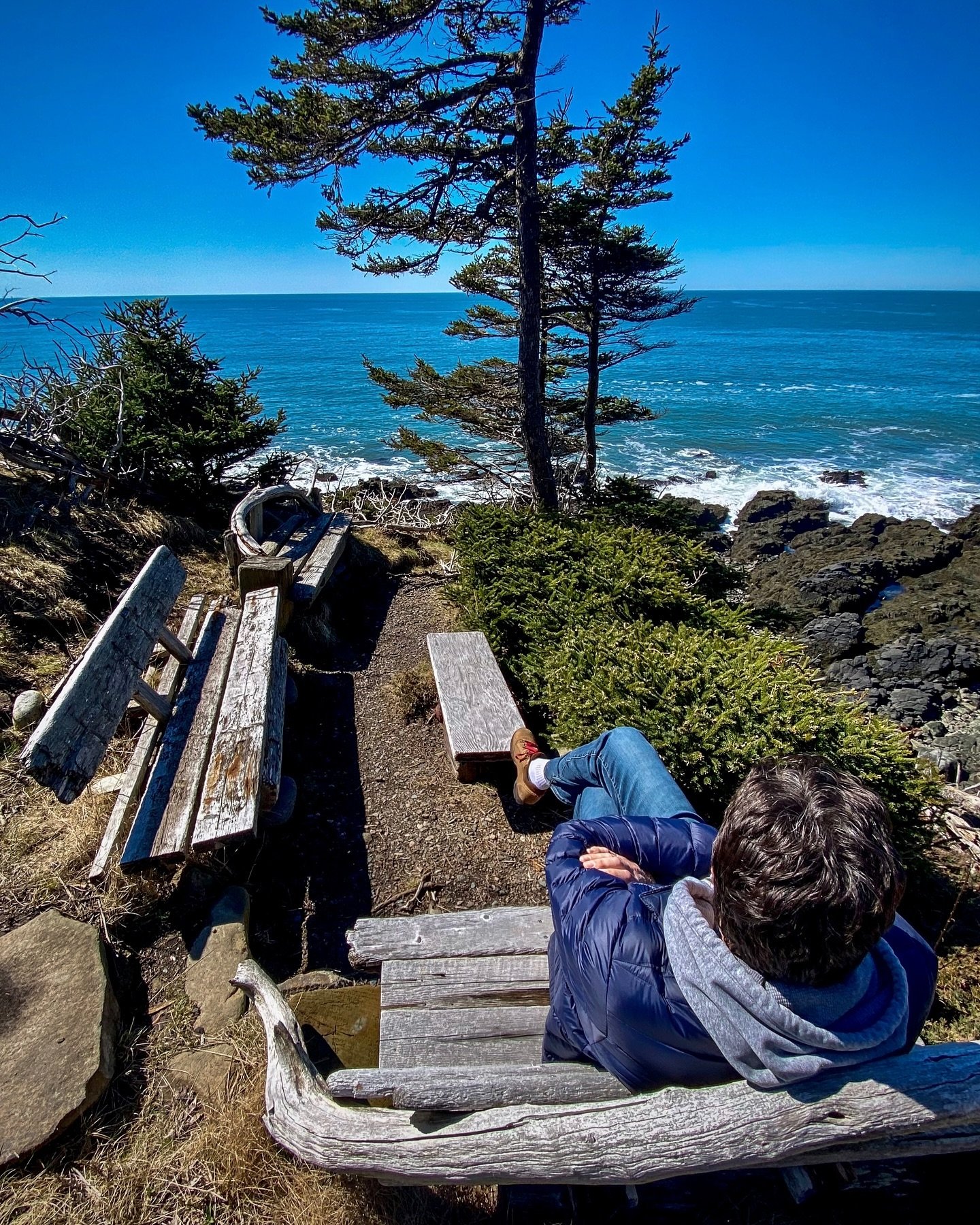 The trails along Southern Head, Grand Manan, offer breathtaking views that will leave you in awe. Discover the stunning beauty of this coastal gem. #maritimesmaven