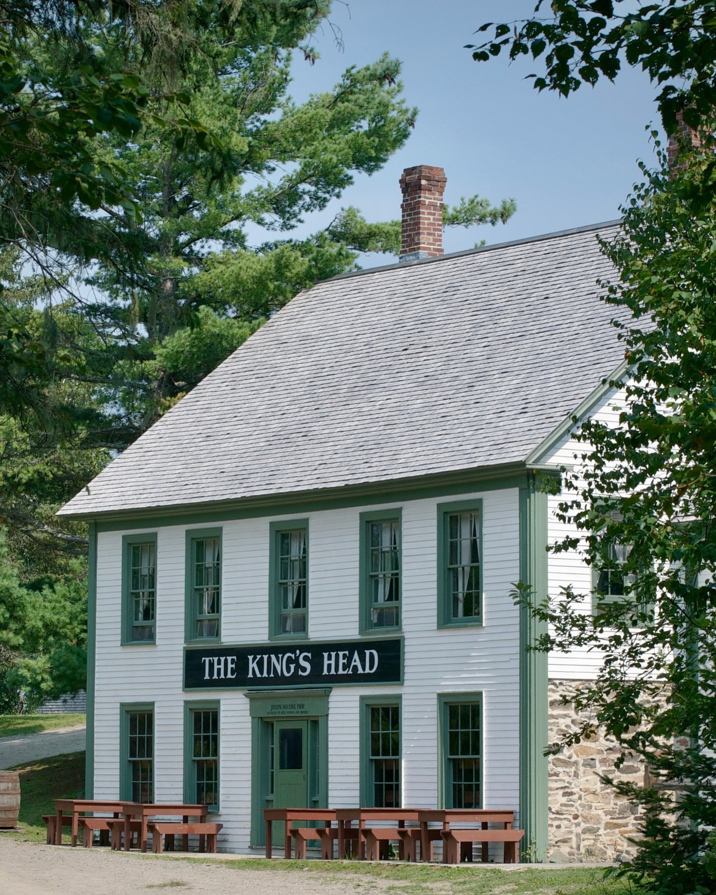 Fall in Love with @kingslandingnb Step back in time and experience 19th Century New Brunswick! Celebrating 50 years of bringing history to life, this living museum invites you to interact with local villagers portraying real-life New Brunswickers wit