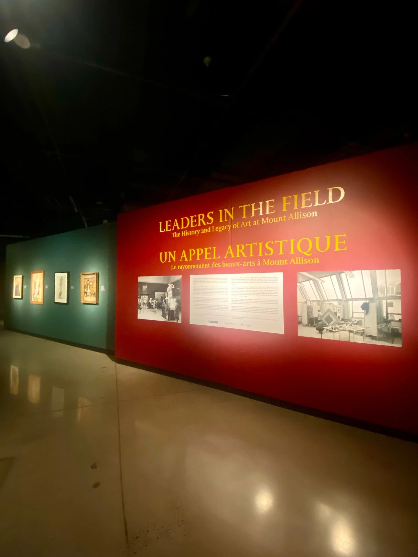 Another must-see exhibition on now at the @beaverbrook_ag : Leaders in the Field: The History &amp; Legacy of Art at Mount Allison Nov 1, 2025 - Feb 16, 2026

Mount Allison University in Sackville, NB, has shaped some of Canada&rsquo;s most celebrate